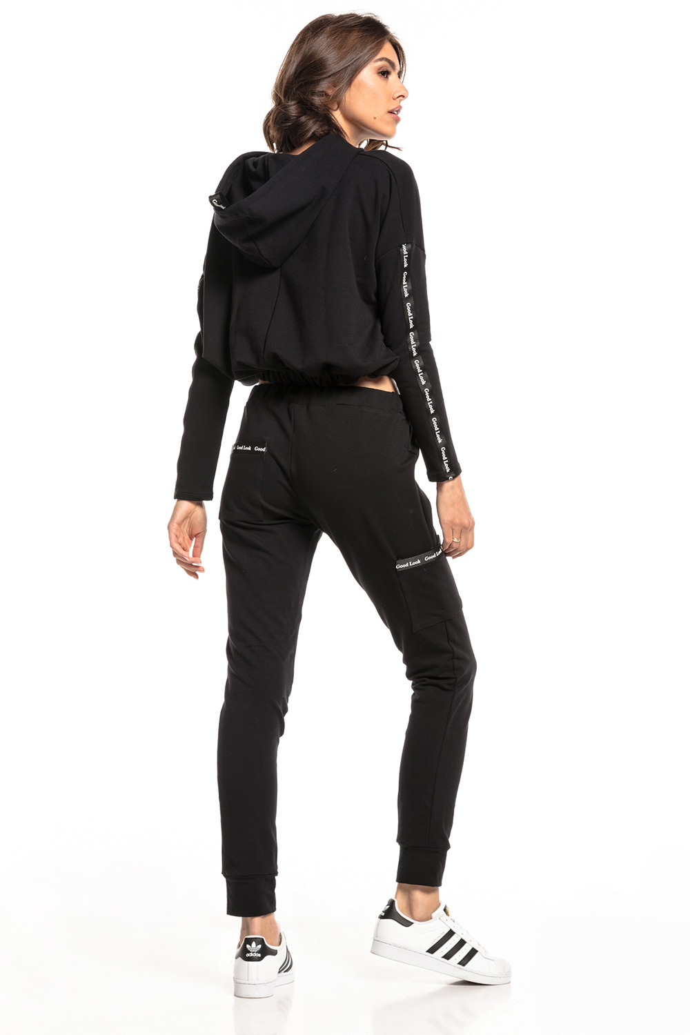 Bluza Damska Model T331/7 Black - Tessita148152 - Czarny - obrazek 2