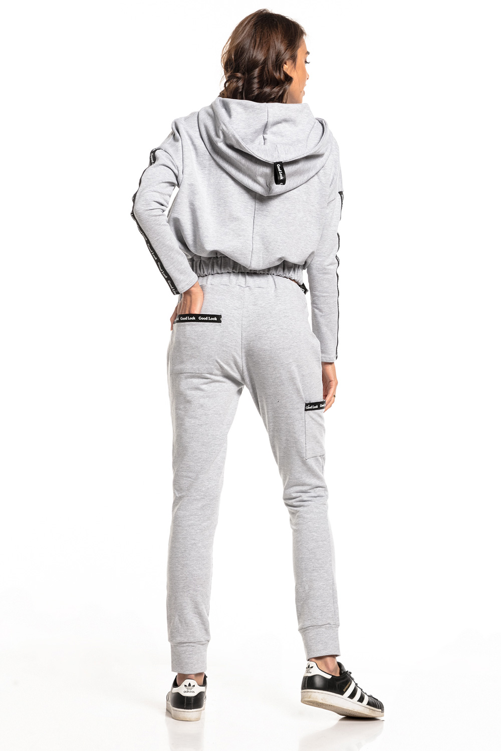 Spodnie Damskie Model T330/2 Light Grey - Tessita148160 - Szary - obrazek 2