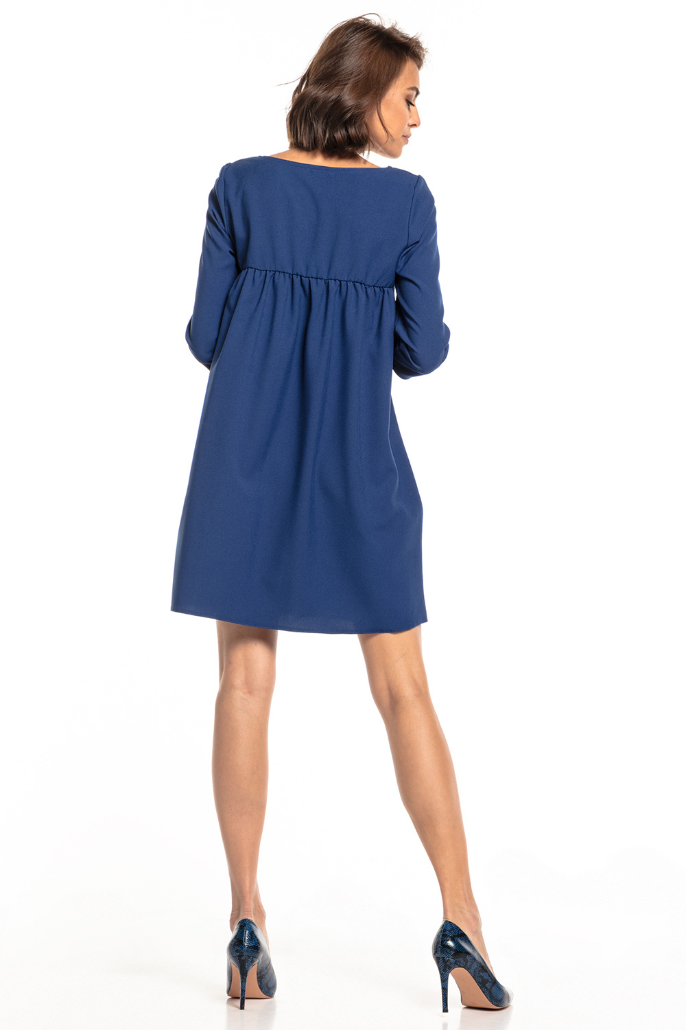 Sukienka Model T326/4 Navy - Tessita148185 - Granatowy - obrazek 2