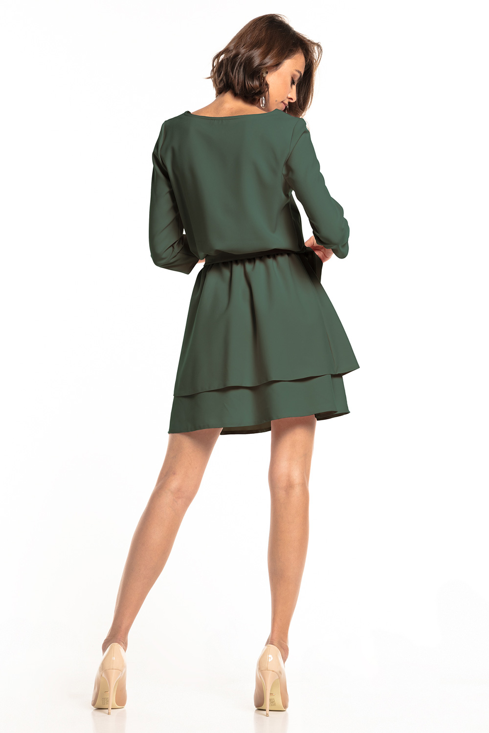 Sukienka Model T320/14 Khaki - Tessita148220 - Zielony - obrazek 2