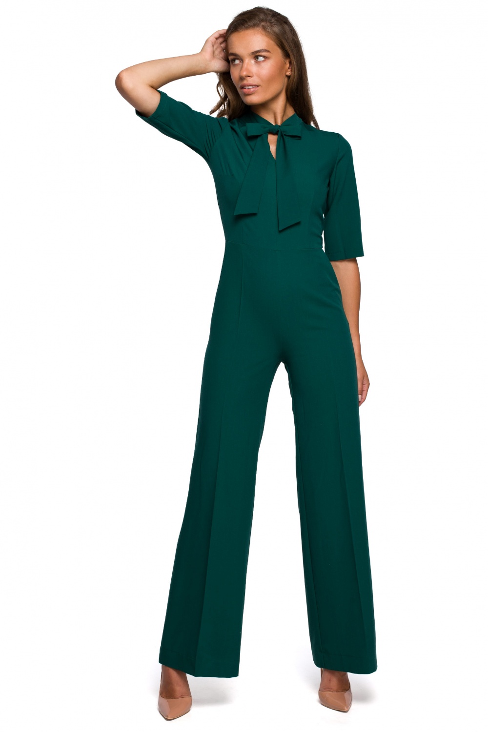 Kombinezon Damski Model S243 Green - Stylove149223 - Zielony