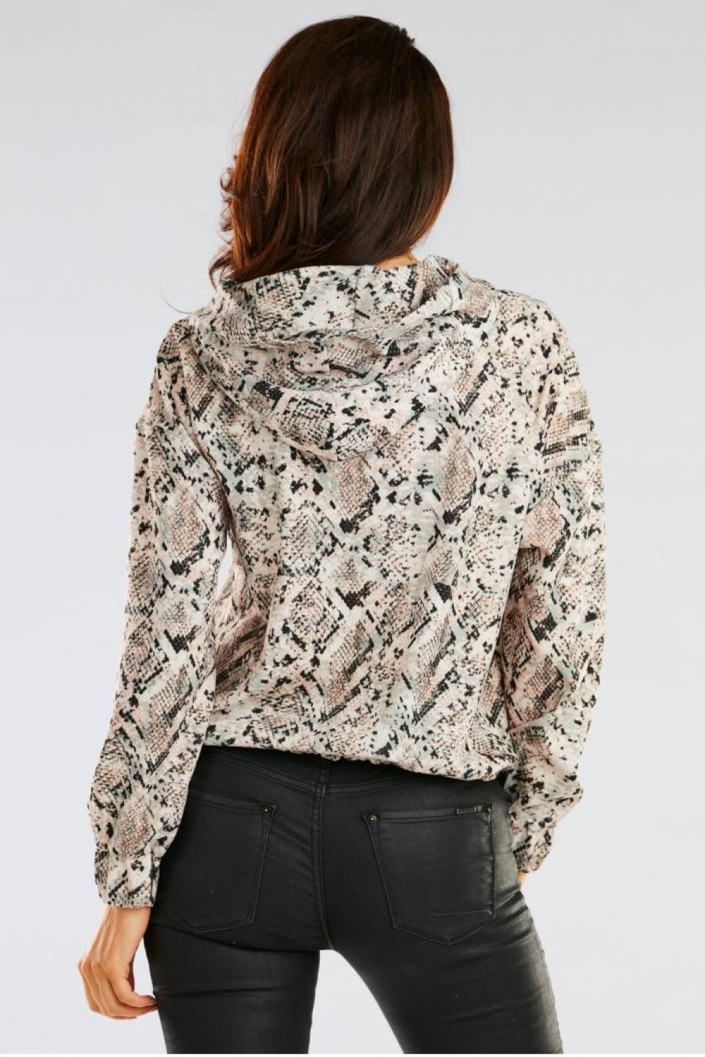 Bluza Damska Model A369 Grey - awama149806 - Szary - obrazek 3