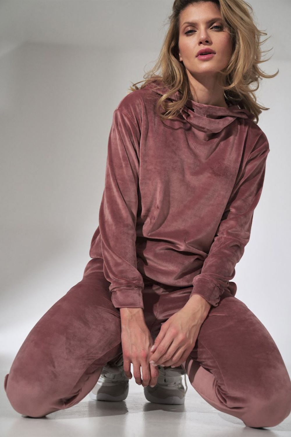 Bluza Damska Model M745 Pink - Figl151807 - Różowy