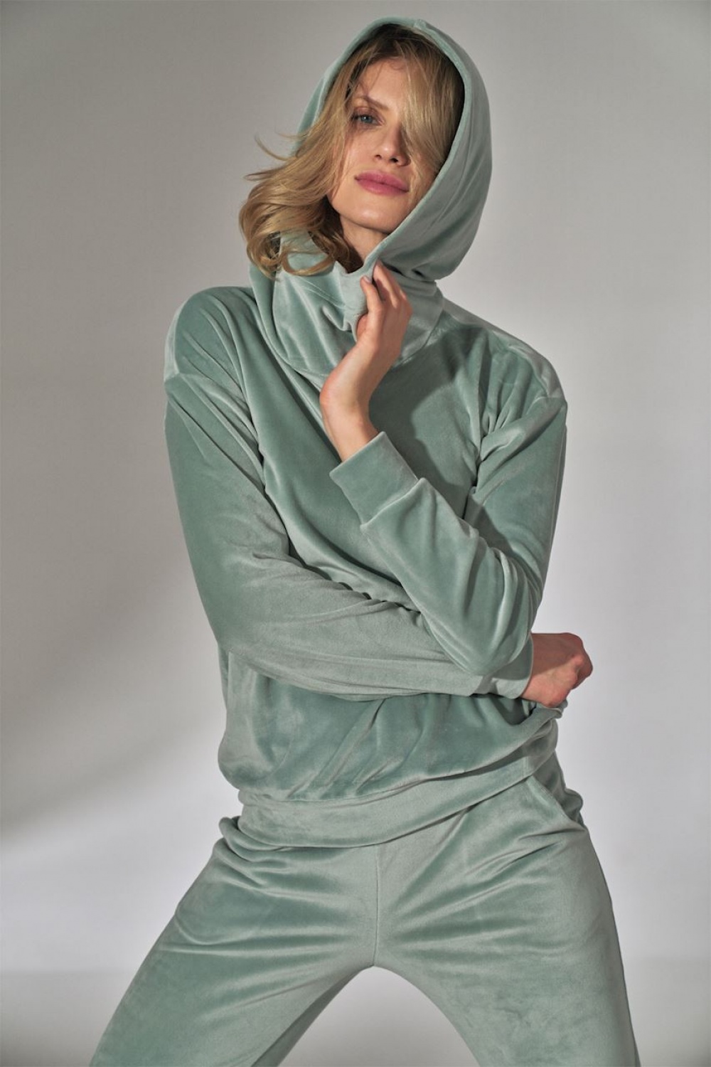 Bluza Damska Model M745 Mint - Figl151810 - Zielony
