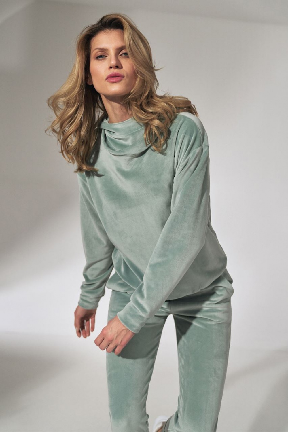 Bluza Damska Model M745 Mint - Figl151810 - Zielony - obrazek 4