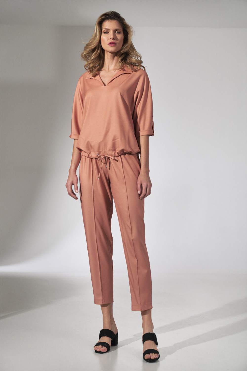 Bluzka Model M744 Orange - Figl151811 - Pomarańczowy - obrazek 2