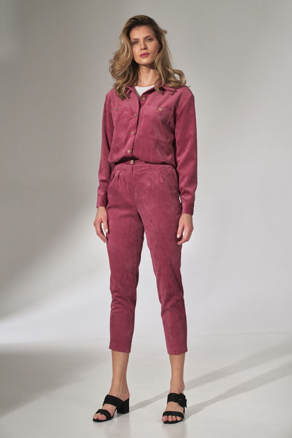 Spodnie Damskie Model M742 Pink - Figl151821 - Różowy - obrazek 2
