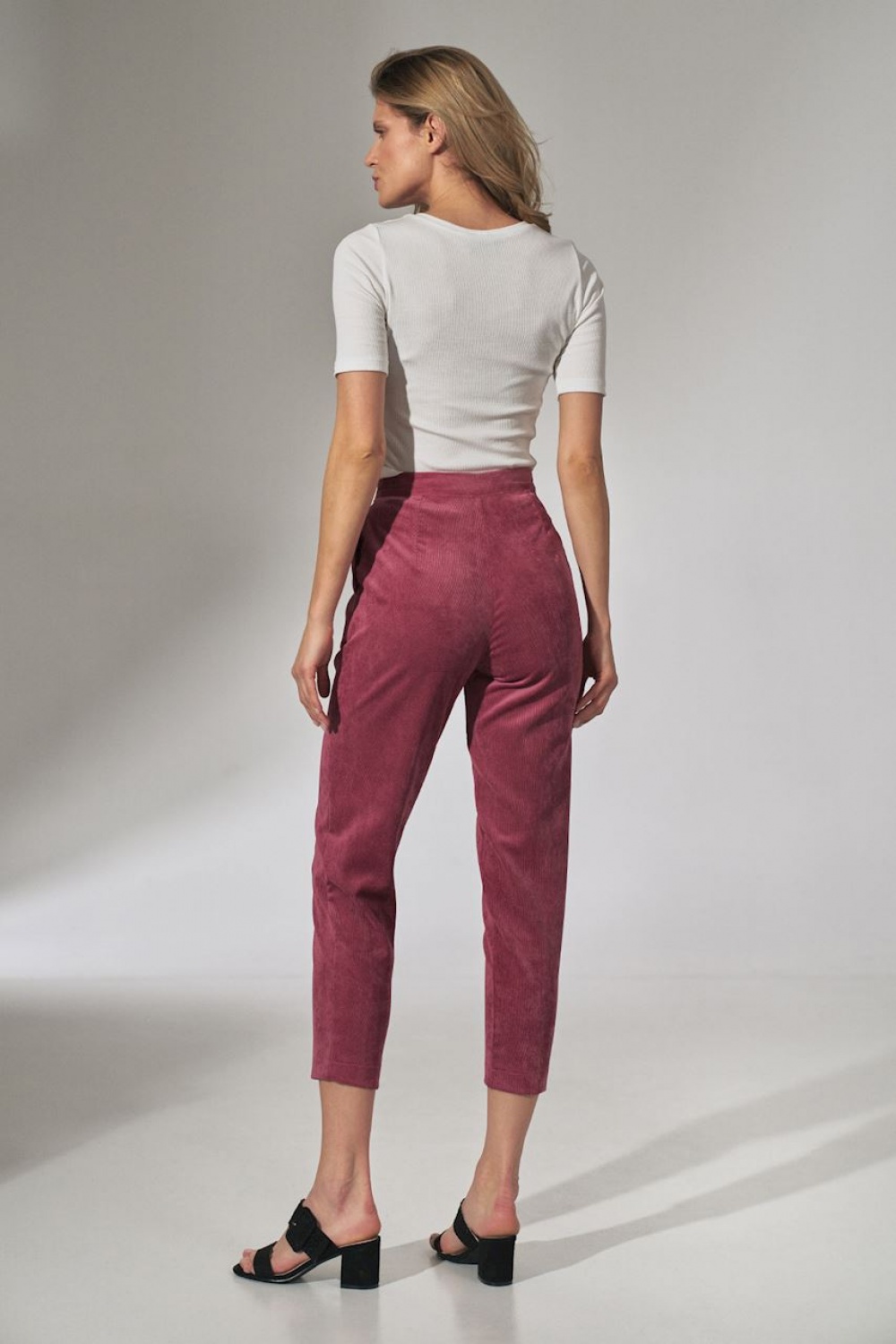 Spodnie Damskie Model M742 Pink - Figl151821 - Różowy - obrazek 3