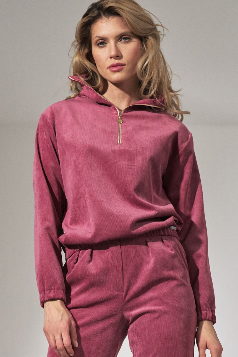 Bluza Damska Model M741 Pink - Figl151824 - Różowy