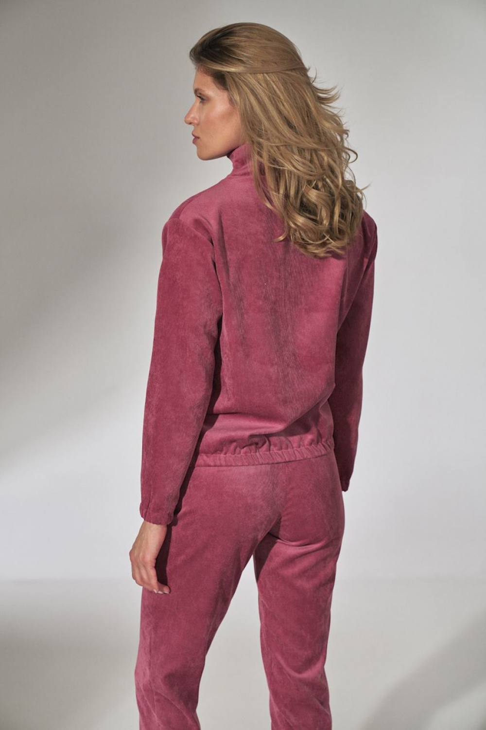 Bluza Damska Model M741 Pink - Figl151824 - Różowy - obrazek 3