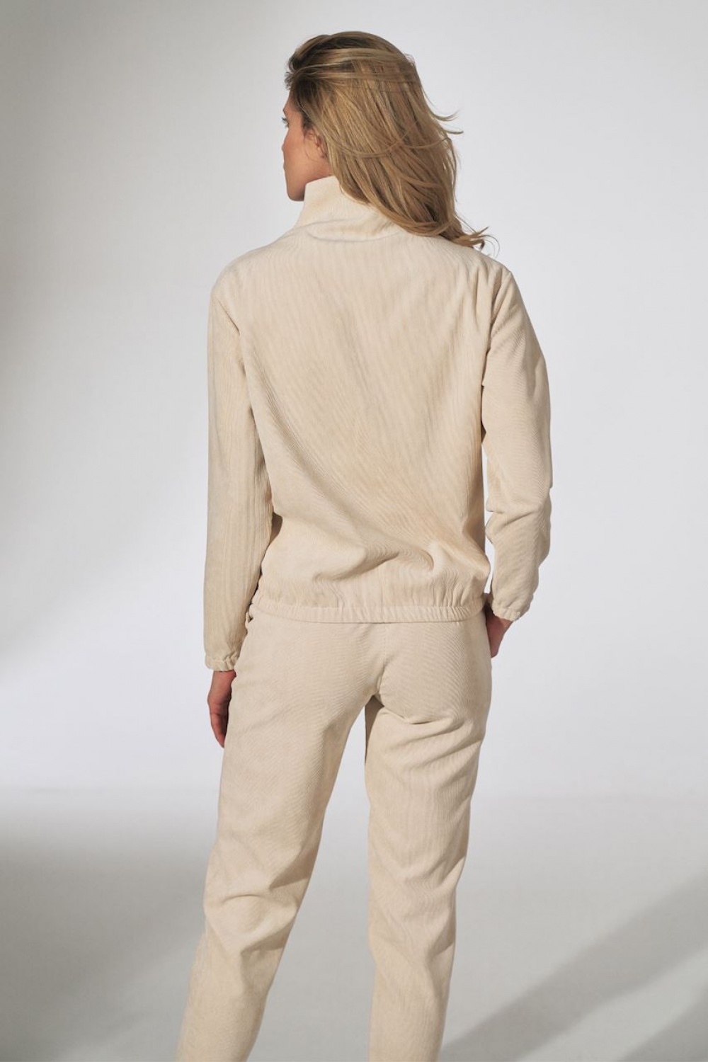 Bluza Damska Model M741 Beige - Figl151826 - Beżowy - obrazek 3