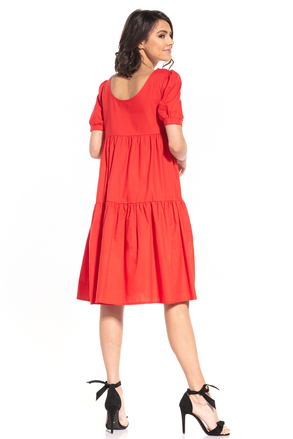 Sukienka Model T338/8 Red - Tessita152910 - Czerwony - obrazek 2