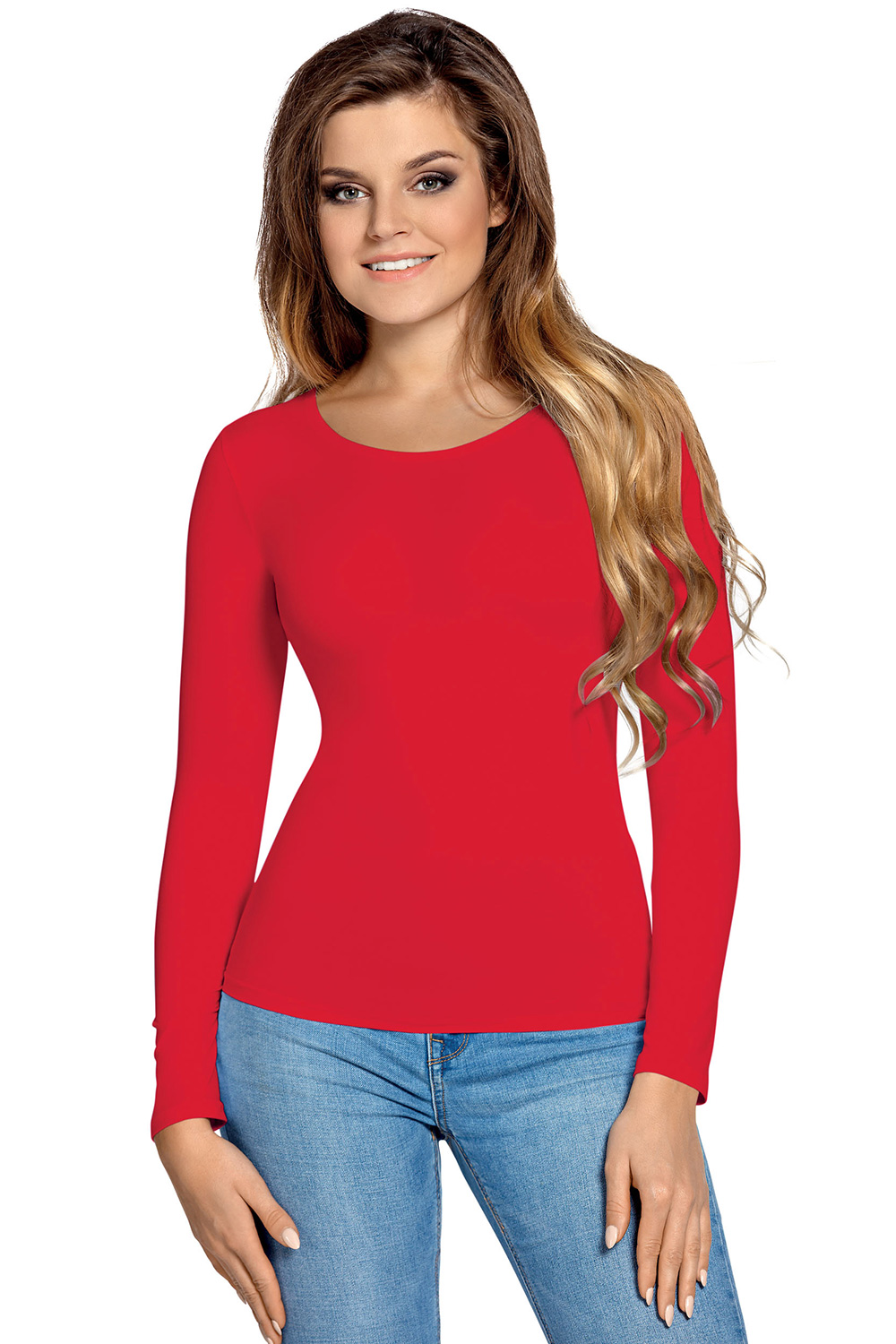 Bluzka Model Manati Flamenco - Babell153985 - Czerwony