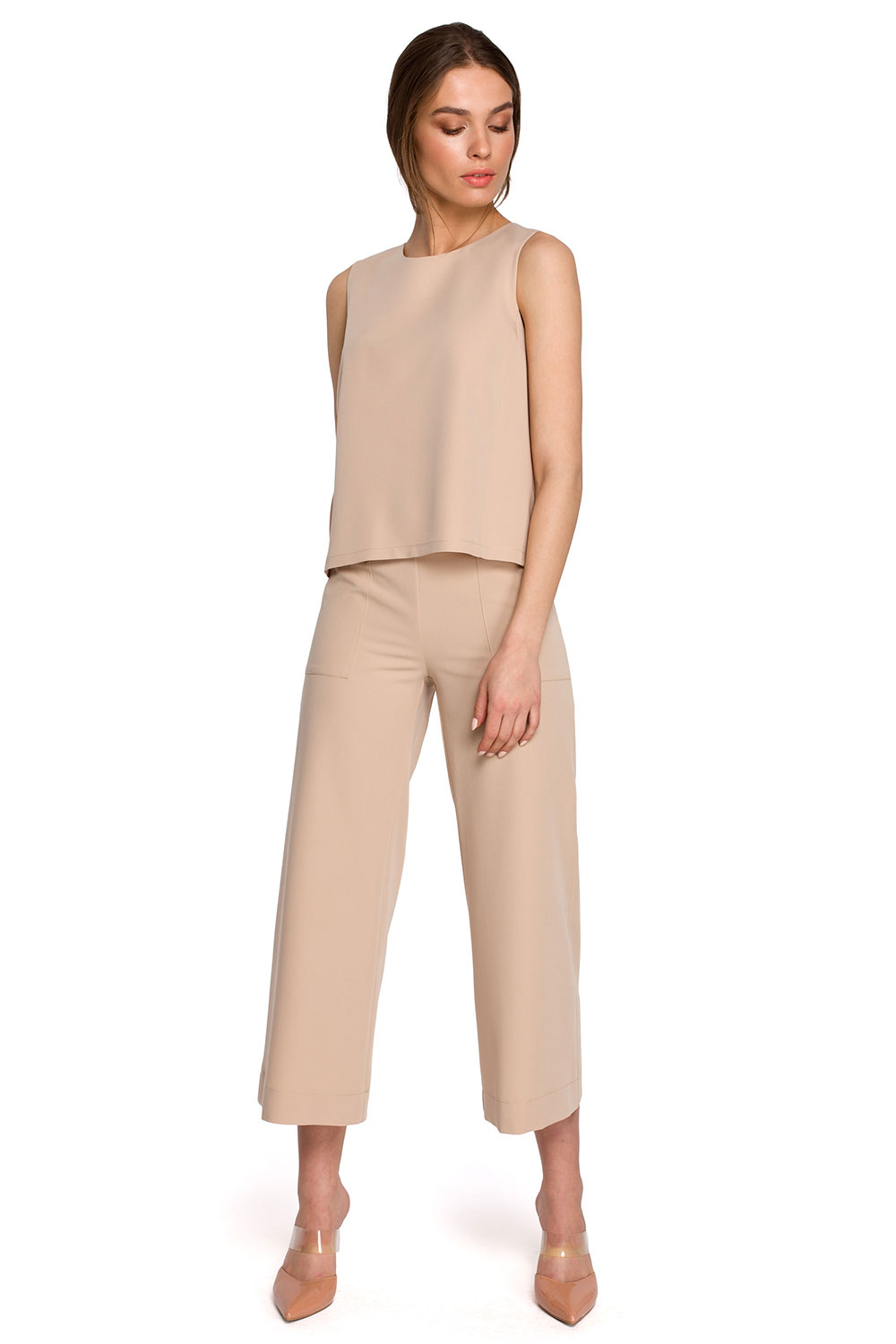 Bluzka Model S257 Beige - Stylove154105 - Beżowy - obrazek 2
