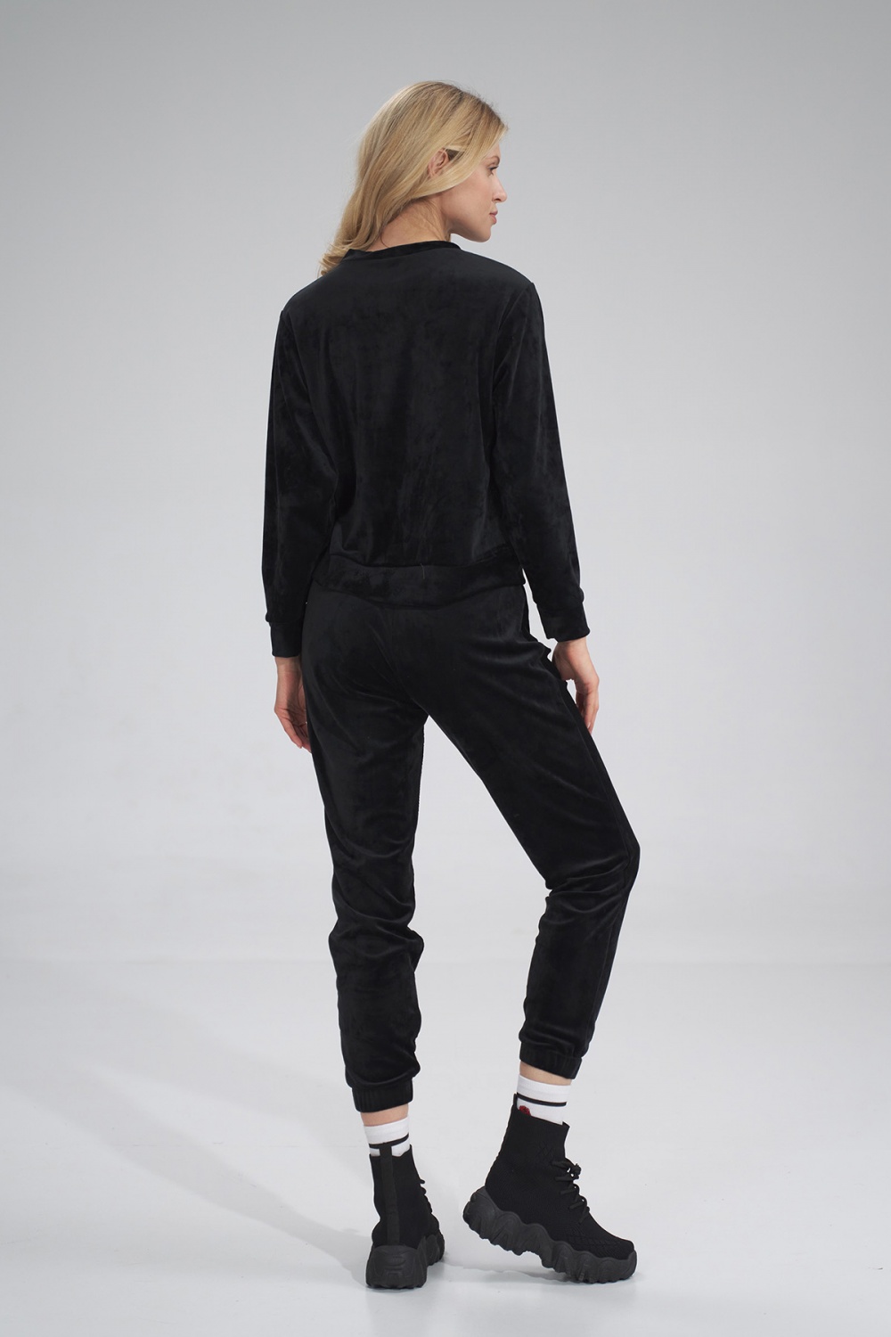 Spodnie Dresowe Model M762 Black - Figl154665 - Czarny - obrazek 3