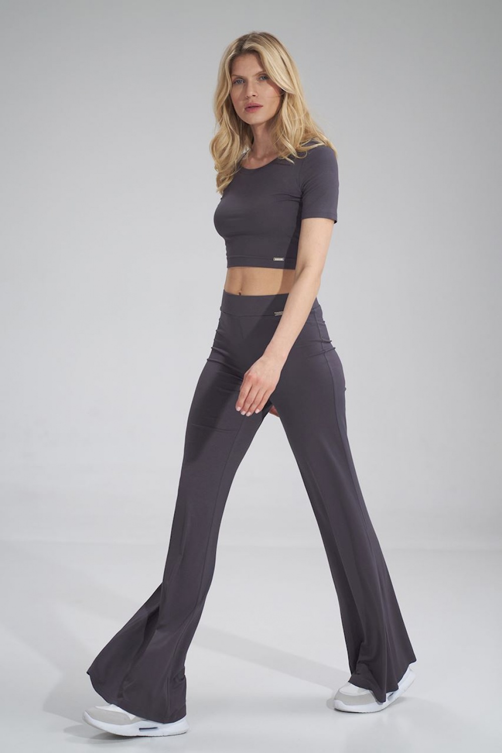 Bluzka Model M748 Grey - Figl154698 - Szary - obrazek 4
