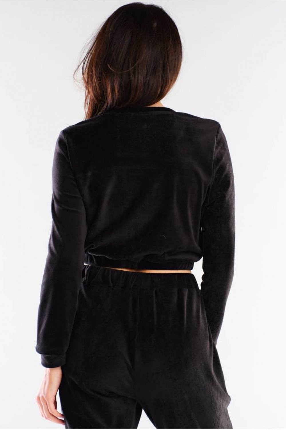 Bluza Damska Model A421 Black - awama154781 - Czarny - obrazek 3