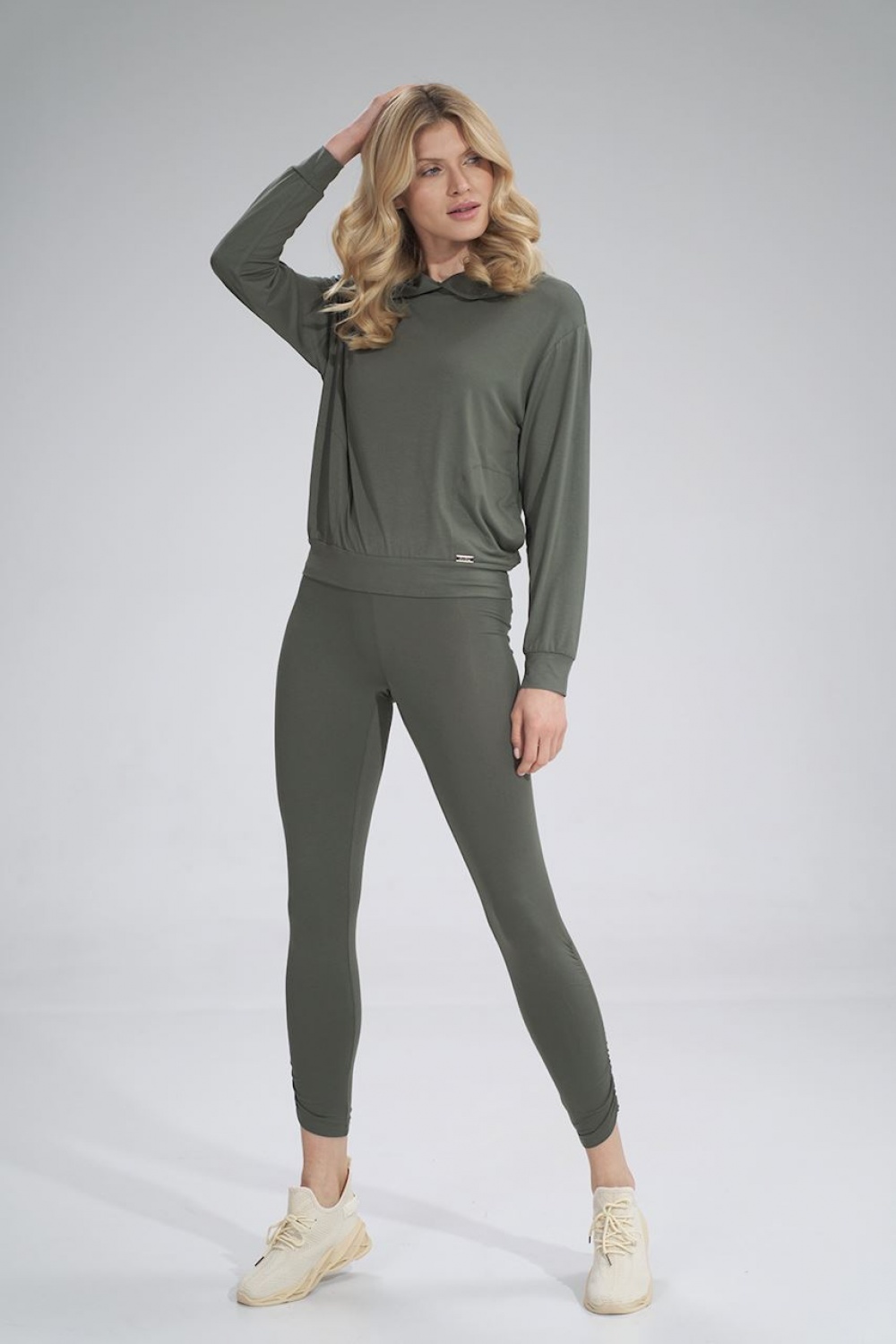 Legginsy Model M773 Oliwka - Figl155966 - Zielony