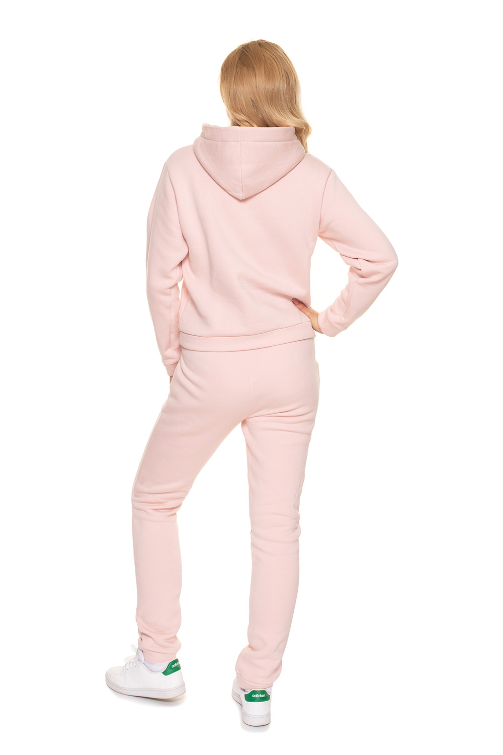 Spodnie Dres Damski Model 0196 Powder Pink - PeeKaBoo156908 - Różowy - obrazek 2