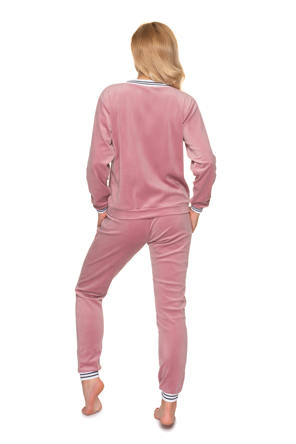 Spodnie Dres Damski Model 0194 Pink - PeeKaBoo156909 - Różowy - obrazek 2
