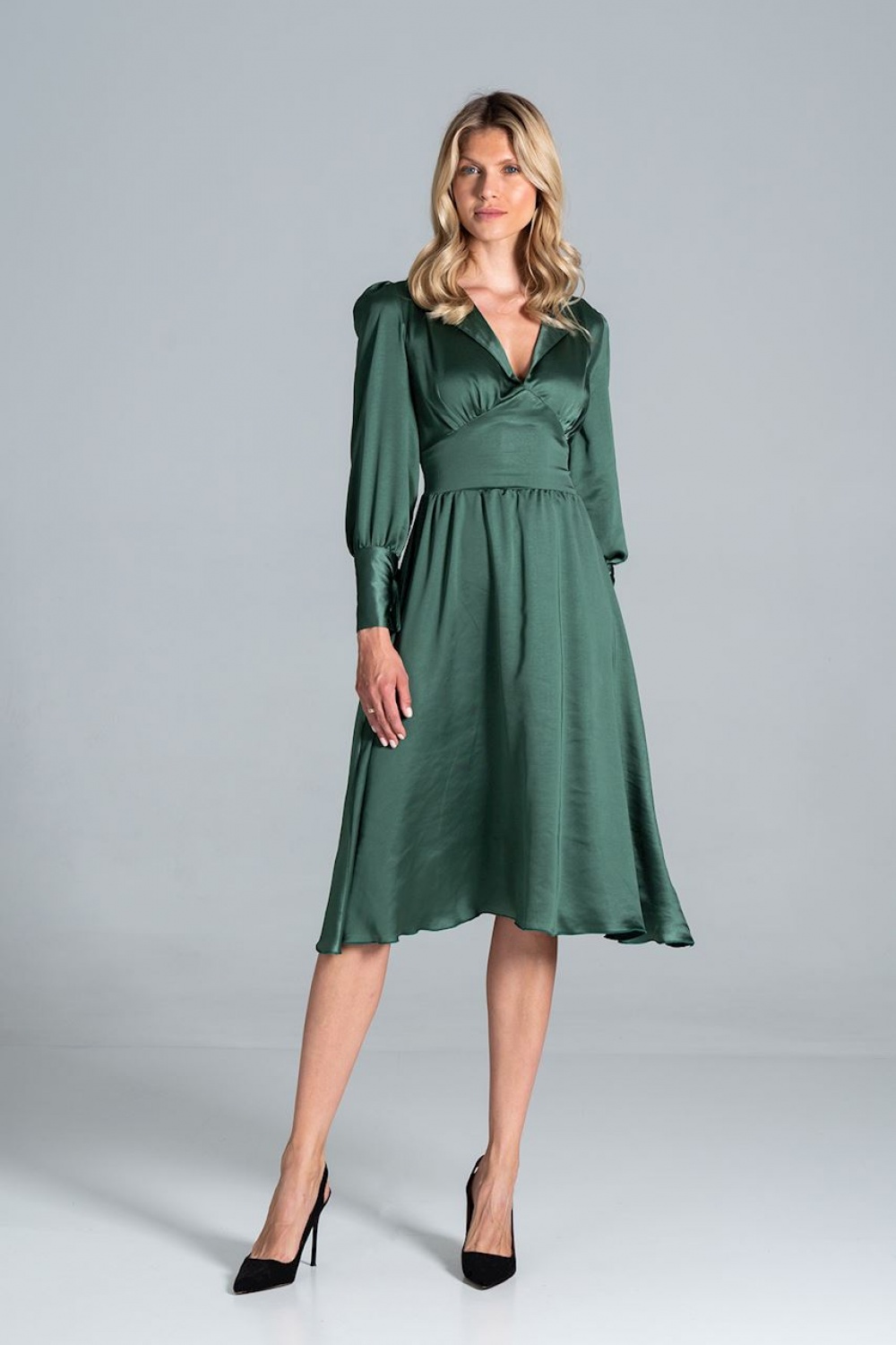 Sukienka Model M825 Green - Figl157515 - Zielony