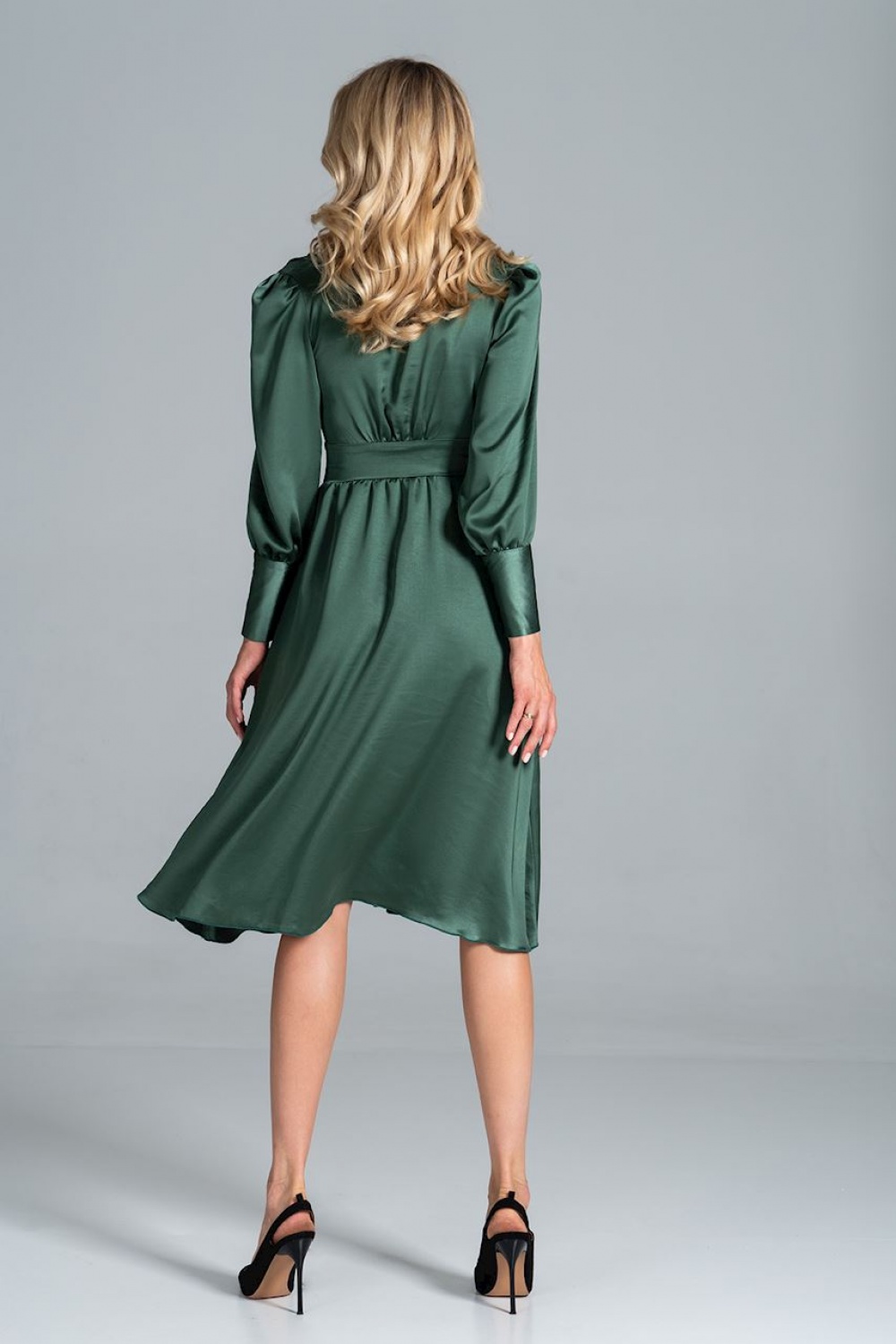 Sukienka Model M825 Green - Figl157515 - Zielony - obrazek 3