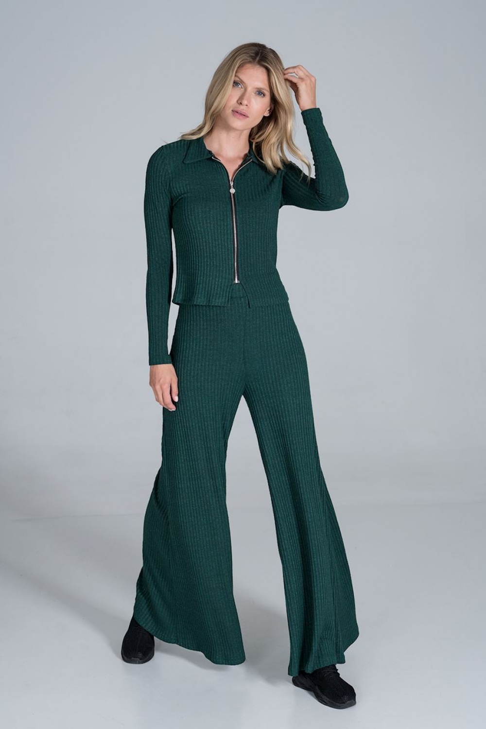 Bluzka Model M823 Green - Figl157524 - Zielony - obrazek 2