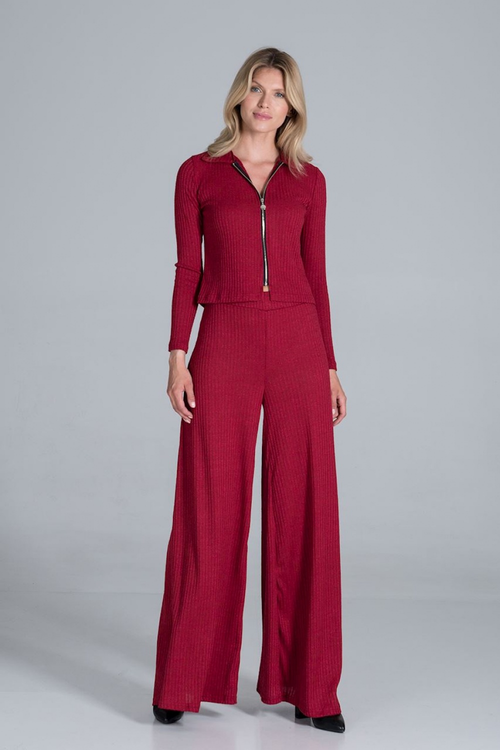 Spodnie Damskie Model M820 Red - Figl157536 - Czerwony