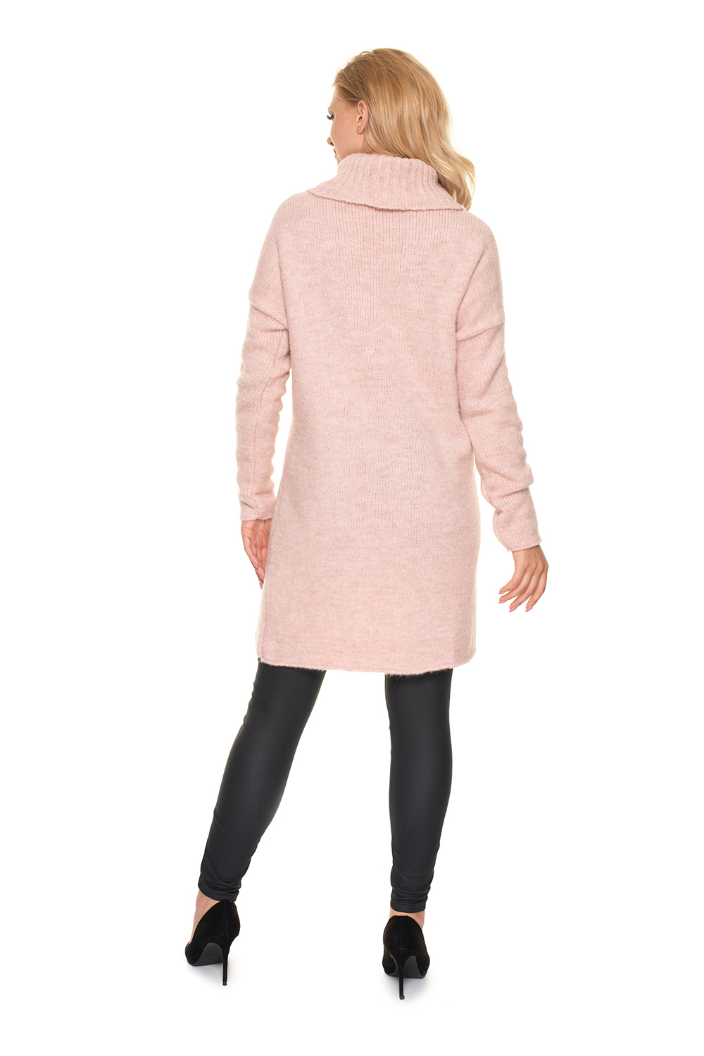 Sweter Ciążowy Model 30078 Pink - PeeKaBoo157713 - Różowy - obrazek 3