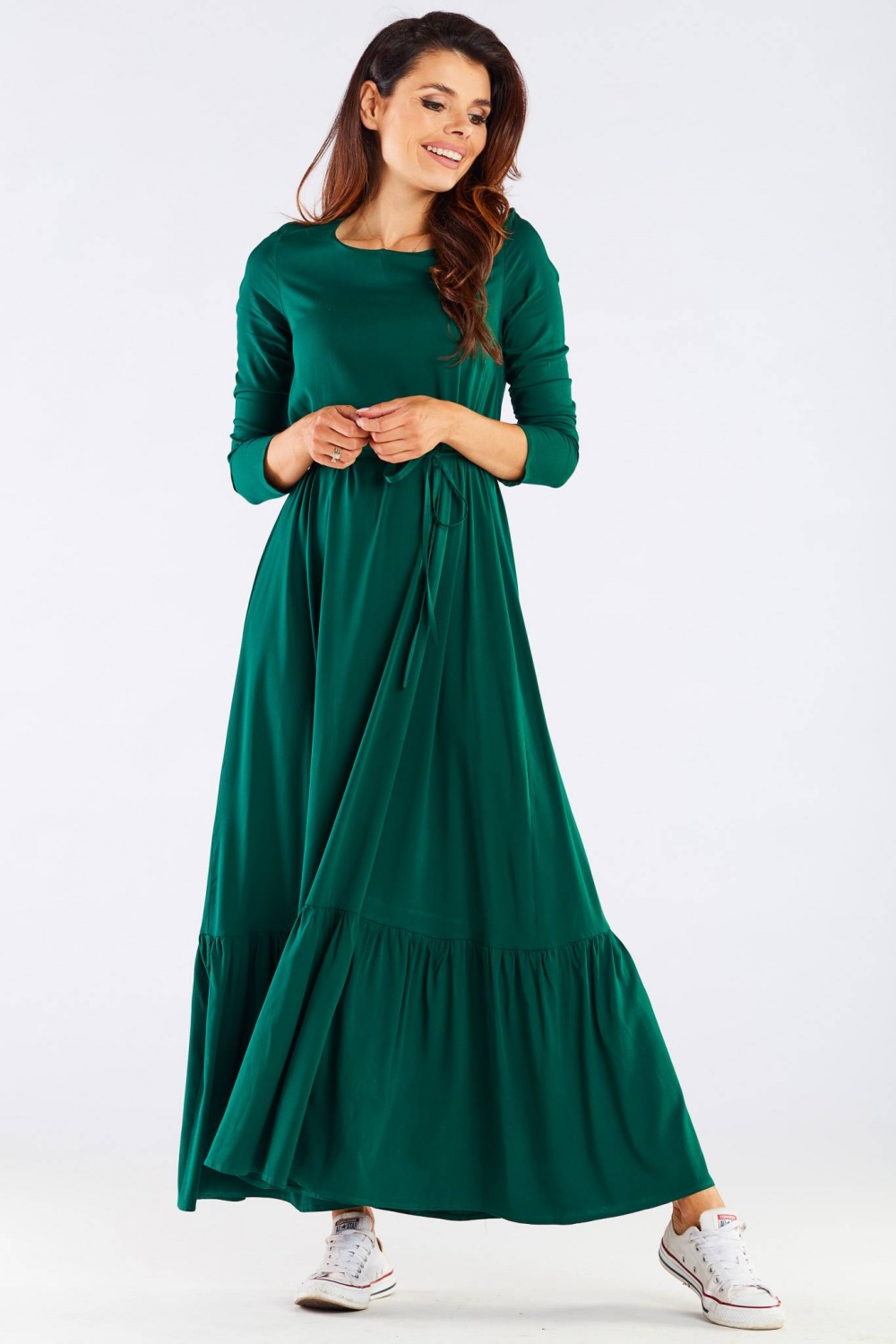 Sukienka Model A455 Green - awama158615 - Zielony - obrazek 2