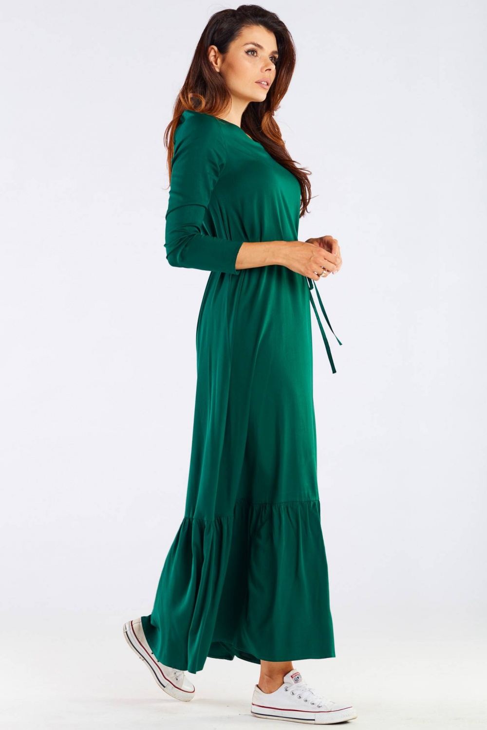 Sukienka Model A455 Green - awama158615 - Zielony - obrazek 4