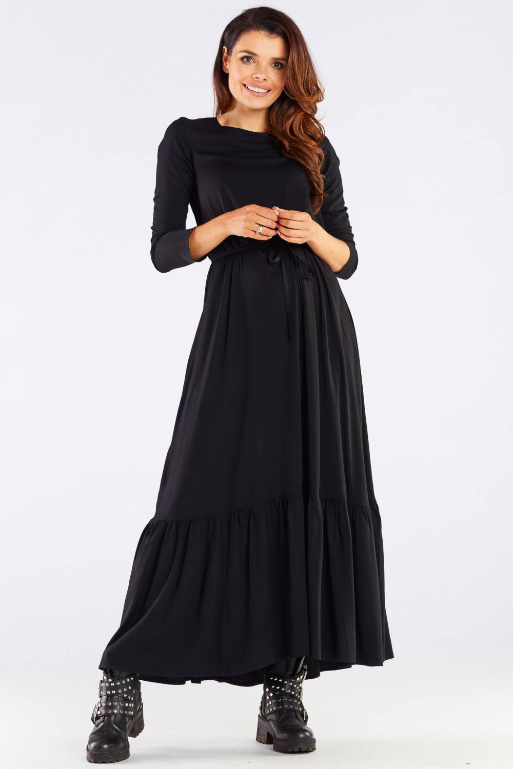 Sukienka Model A455 Black - awama158616 - Czarny