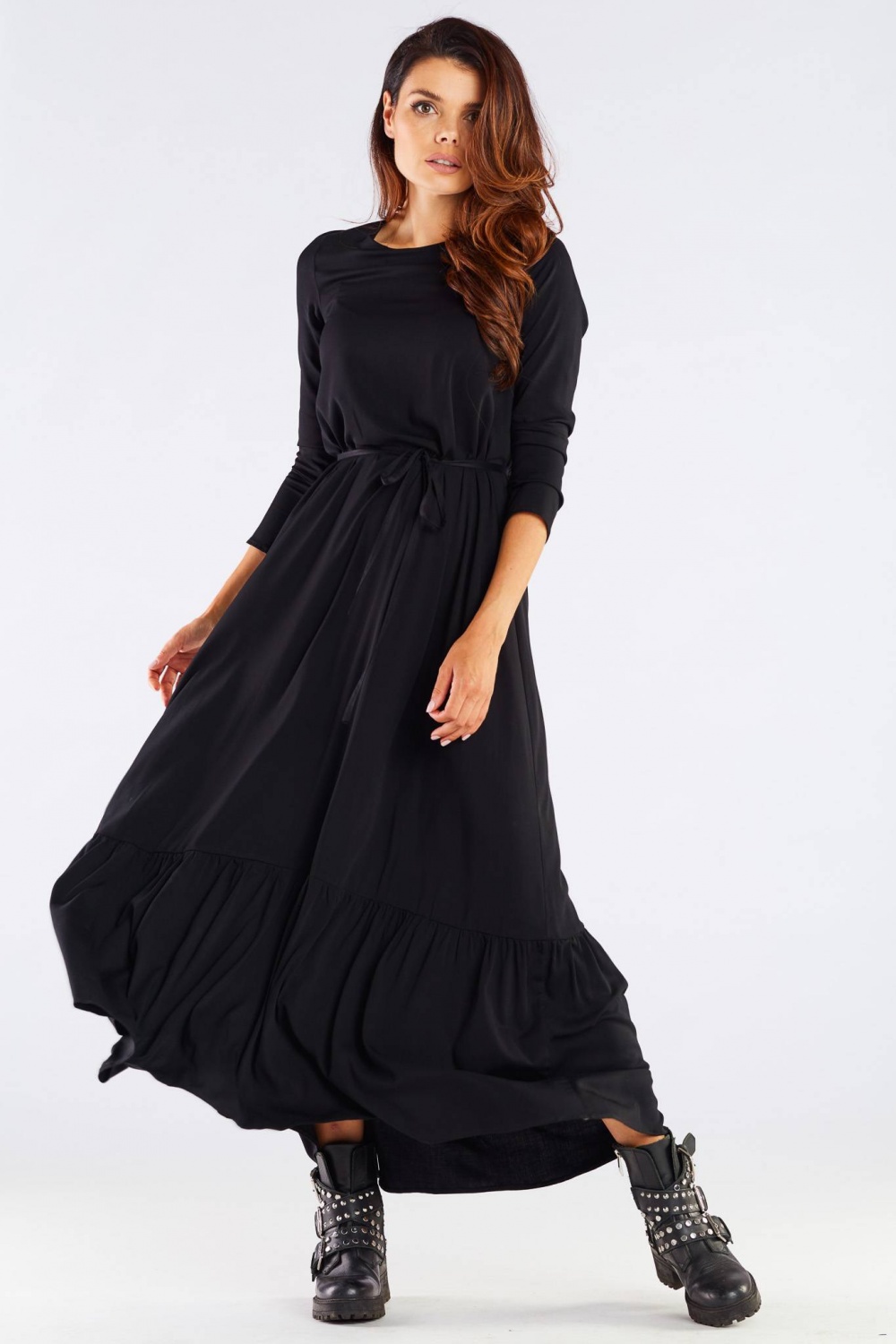 Sukienka Model A455 Black - awama158616 - Czarny - obrazek 2