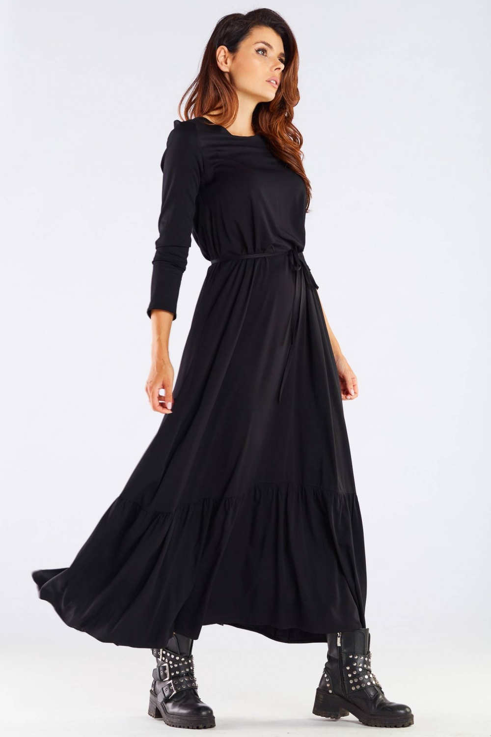 Sukienka Model A455 Black - awama158616 - Czarny - obrazek 4