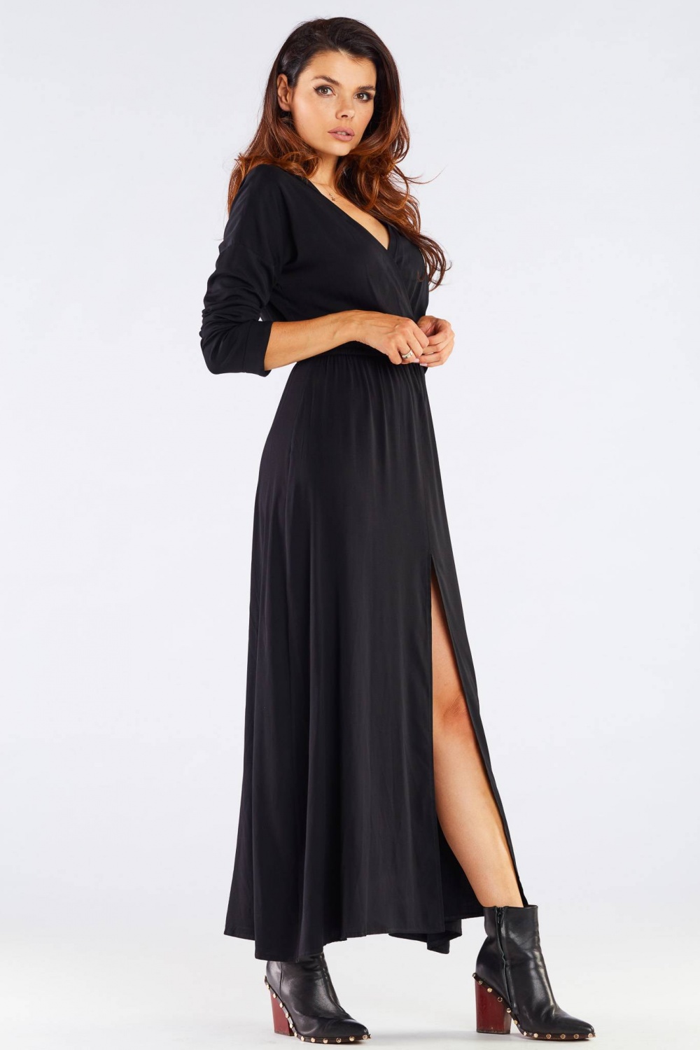 Sukienka Model A454 Black - awama158619 - Czarny - obrazek 2