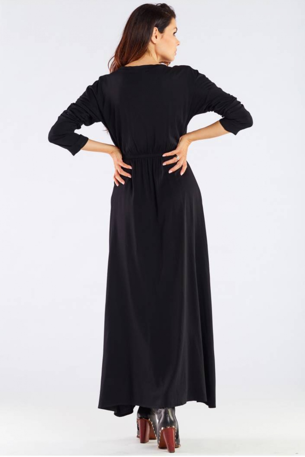 Sukienka Model A454 Black - awama158619 - Czarny - obrazek 3