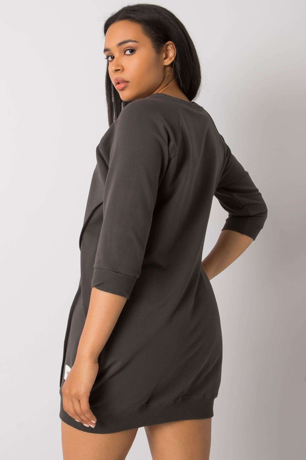 Sukienka Model RV-SK-6847.59P Khaki - Relevance160083 - Zielony - obrazek 3