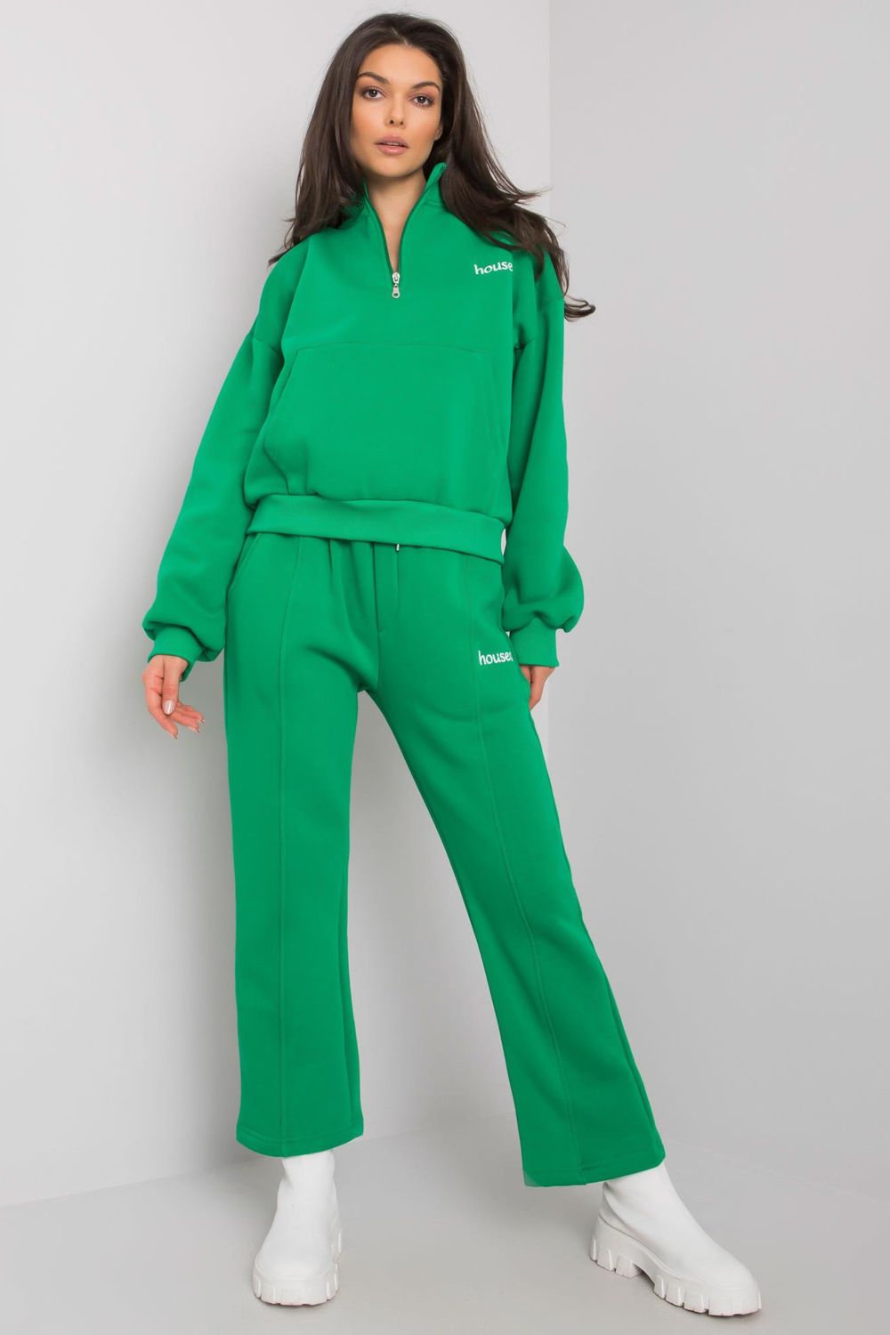 Spodnie Komplet Model EM-KMPL-708.16 Green - Ex Moda160787 - Zielony