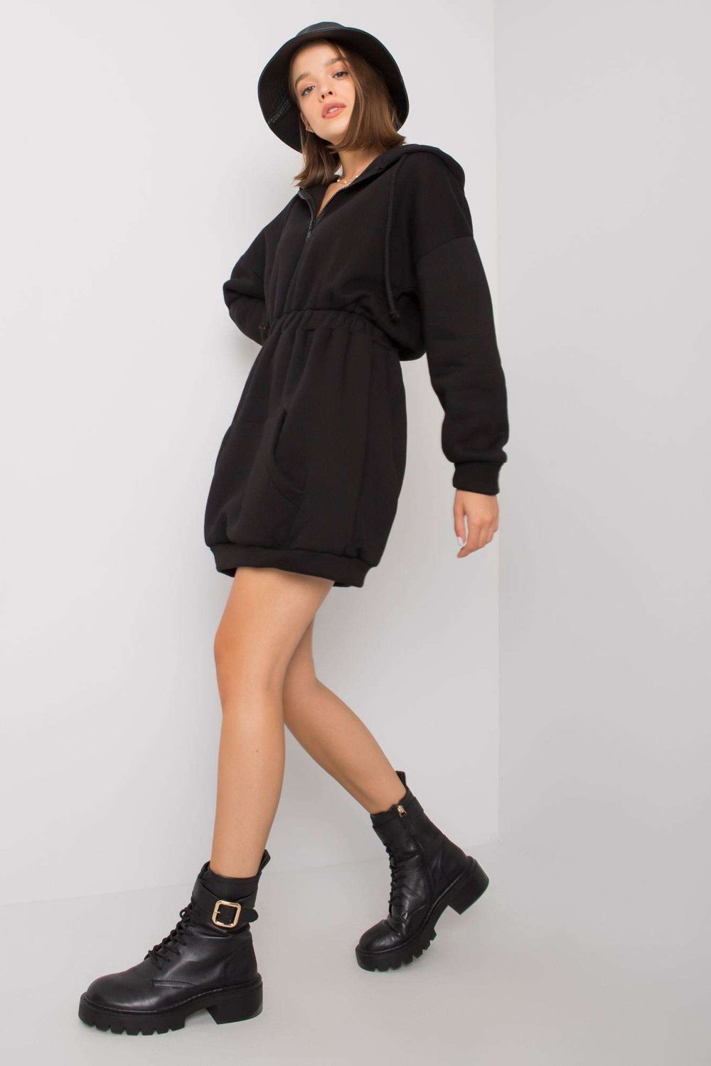 Sukienka Model EM-SK-614.17X Black - Ex Moda160853 - Czarny - obrazek 2