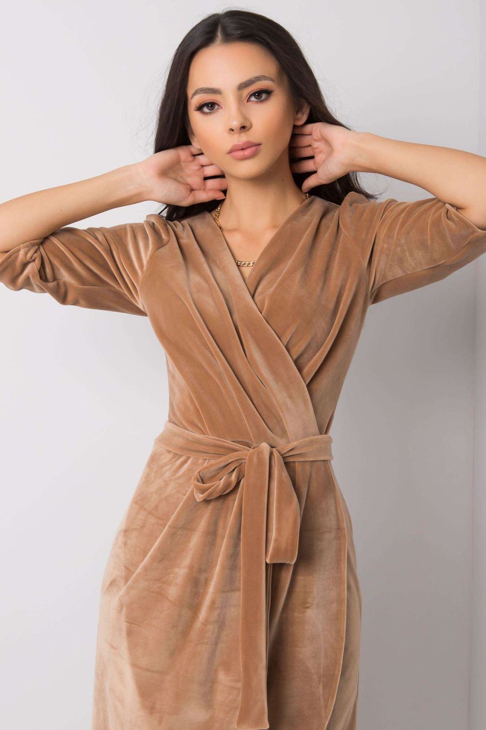 Sukienka Model LK-SK-508393.65 Beige - Lakerta161061 - Beżowy