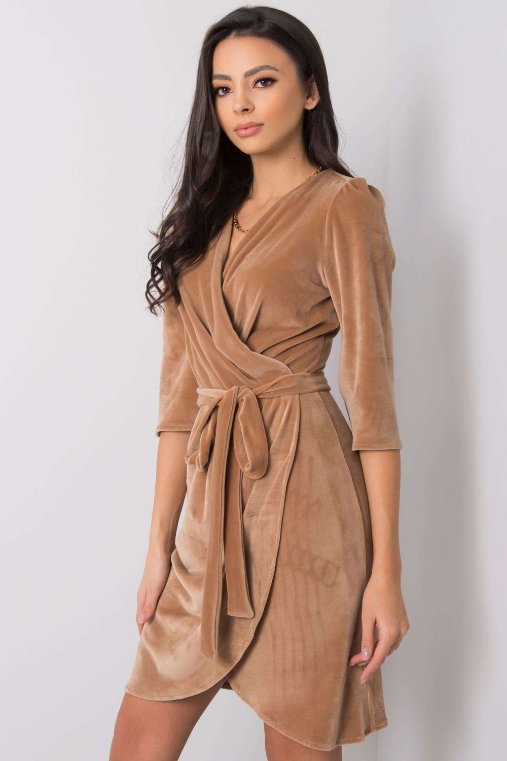 Sukienka Model LK-SK-508393.65 Beige - Lakerta161061 - Beżowy - obrazek 3