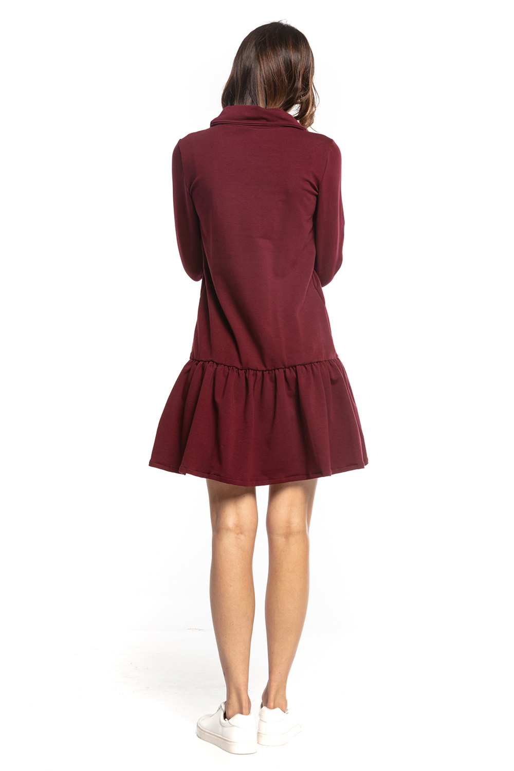 Sukienka Model T356/8 Bordo - Tessita161822 - Czerwony - obrazek 2
