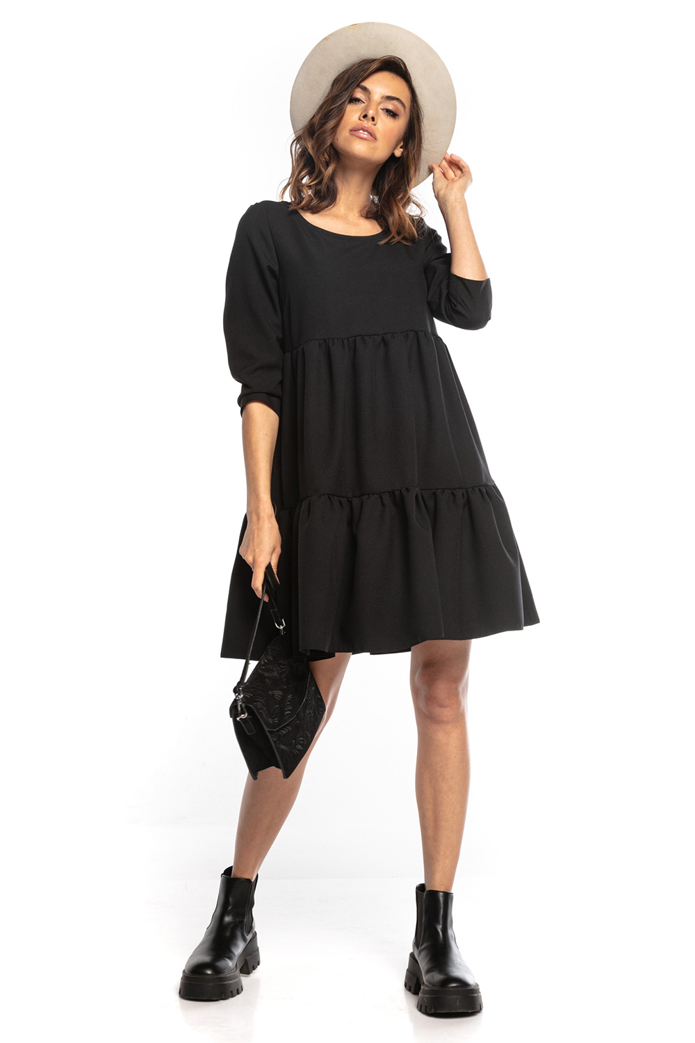 Sukienka Model T353/3 Black - Tessita161842 - Czarny