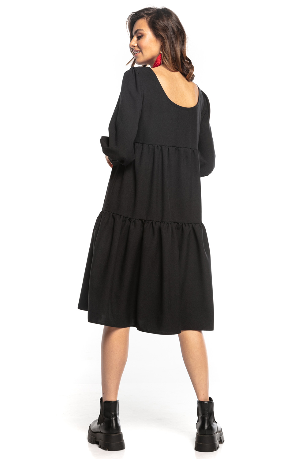 Sukienka Model T352/3 Black - Tessita161847 - Czarny - obrazek 2