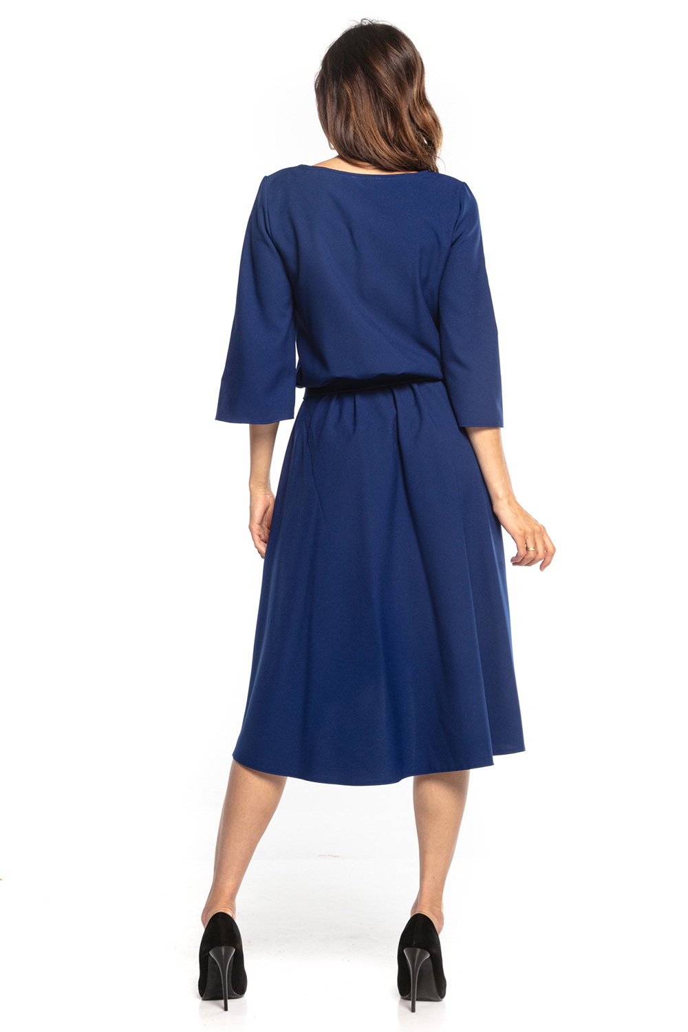 Sukienka Model T347/4 Navy - Tessita161882 - Granatowy - obrazek 2