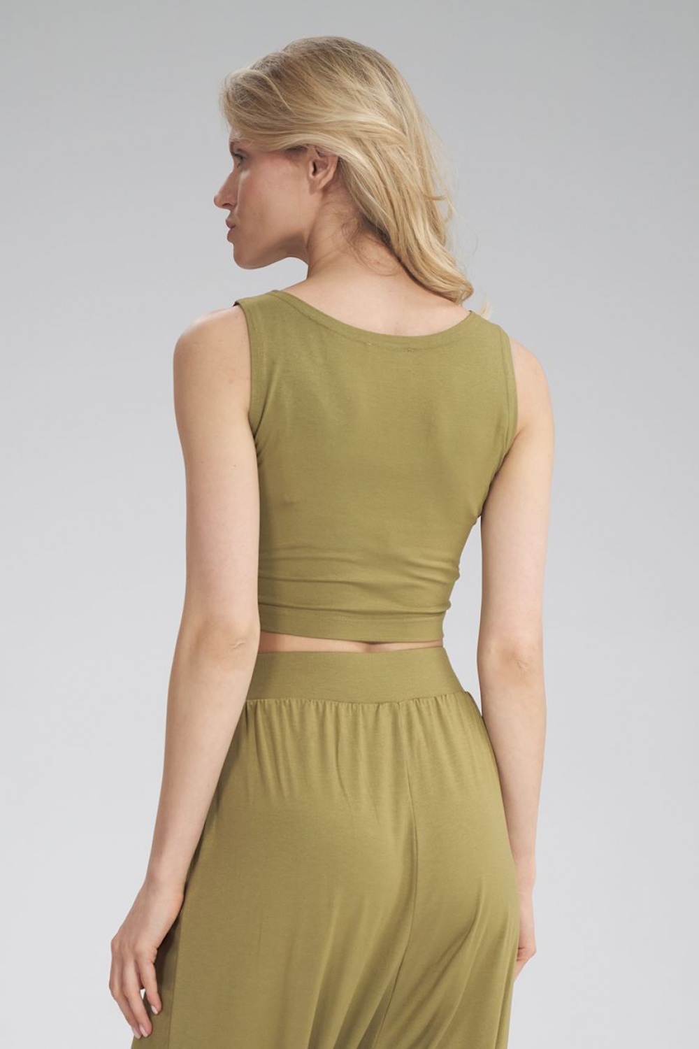 Koszulka Top Model M795 Light Olive - Figl162297 - Zielony - obrazek 3
