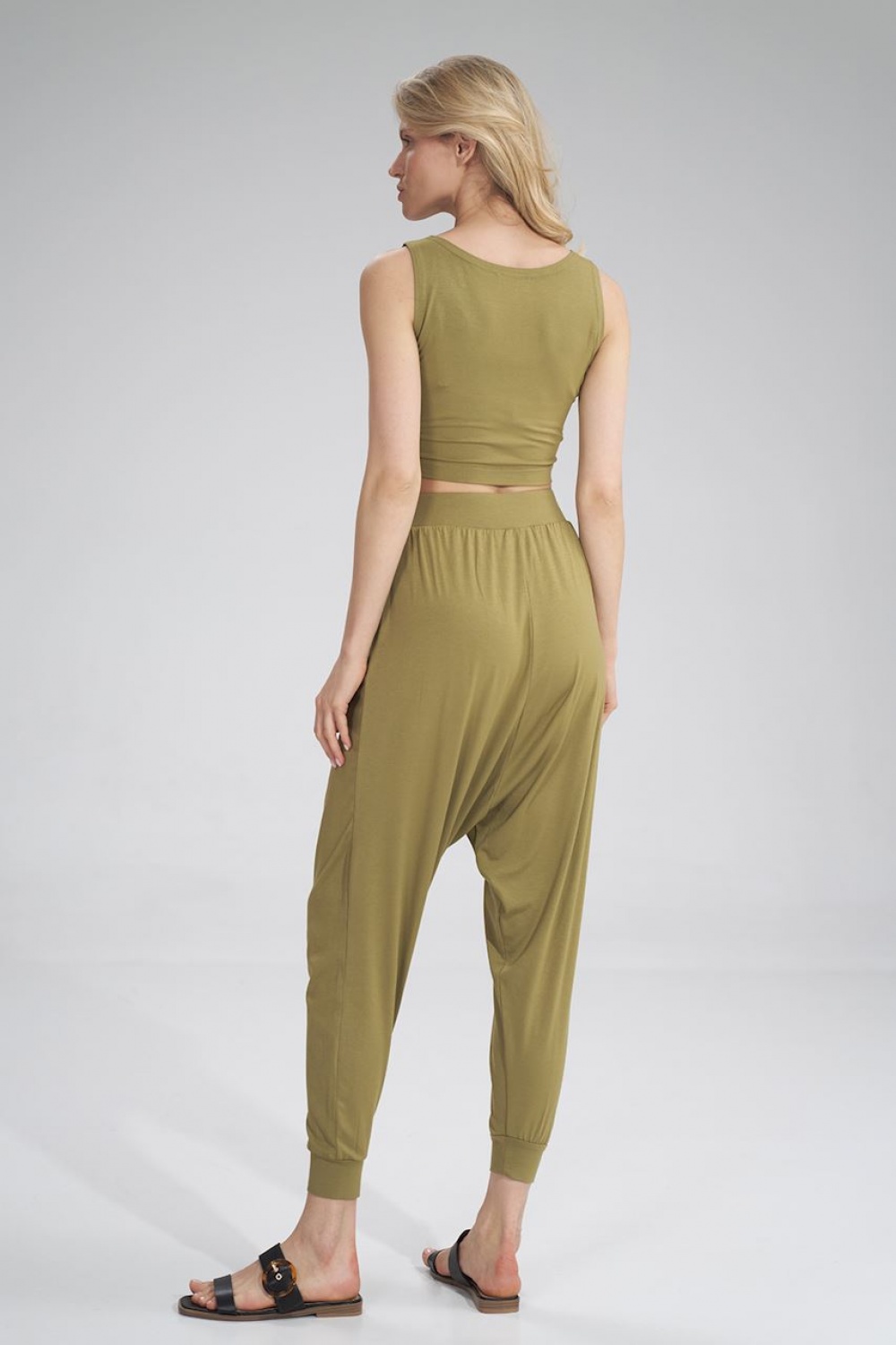 Koszulka Top Model M795 Light Olive - Figl162297 - Zielony - obrazek 4
