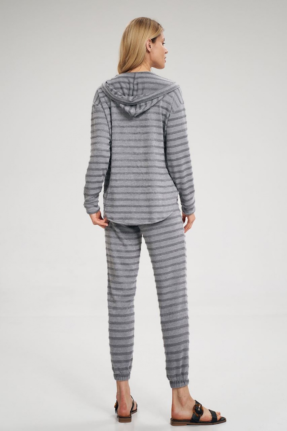 Spodnie Dresowe Model M813 Grey - Figl162307 - Szary - obrazek 3