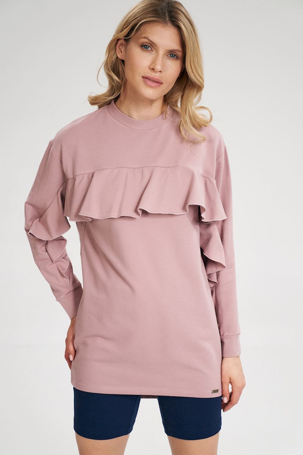 Tunika Model M805 Dark Pink - Figl162355 - Różowy