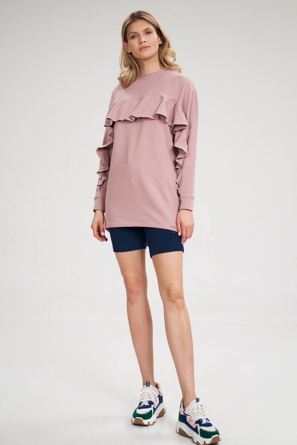 Tunika Model M805 Dark Pink - Figl162355 - Różowy - obrazek 2